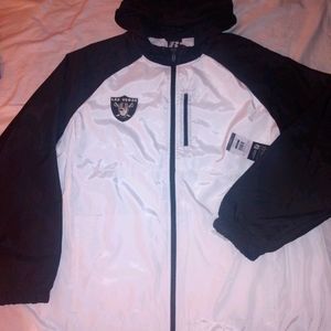 Las Vegas Raiders Windbreaker Hoodie Jacket
